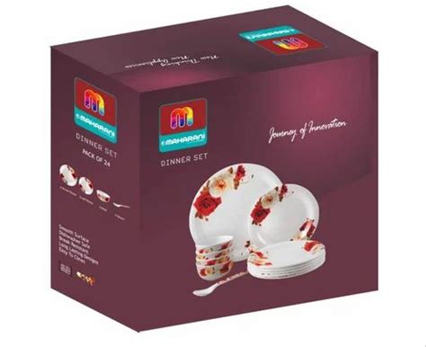Corrugated Packaging Boxes manufacturer AGRA - Melamine Dinner Set ...