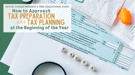 How to Approach Tax Prep and Tax Planning at the Beginning of the Year ...