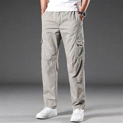 Big & Tall Cargo Pants for Men M-5X Plus Size Slim-Fit Straight Leg ...