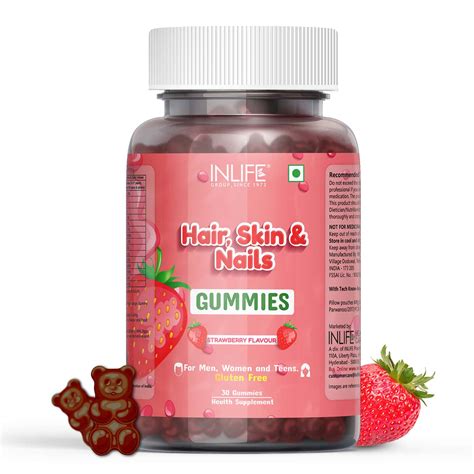 Buy PURNA GUMMIES 5000MCG BIOTIN CRANBERRY GUMMIES WITH VITAMIN B12 FOR ...