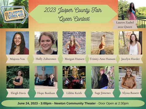 Jasper County Fair Queen Contest by Jasper County Fair