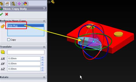 Image result for Explode Body into Surfaces SolidWorks