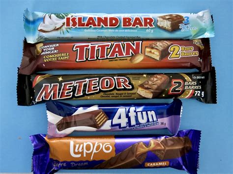 Chunky Bar Candy Bars Names