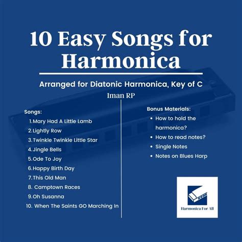 Quick & Simple: Learn These Easy Harmonica Songs in Minutes