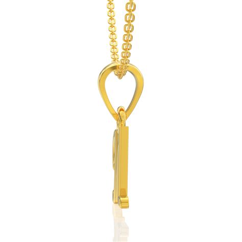 M Shaped Shimmer Pendant – WHP Jewellers