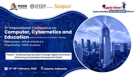 3rd International Conference on Computer, Cybernetics and Education ...