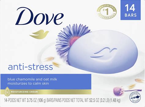 Amazon.com : Dove Beauty Bar Soap Antibacterial Care 2 Count For Clean ...