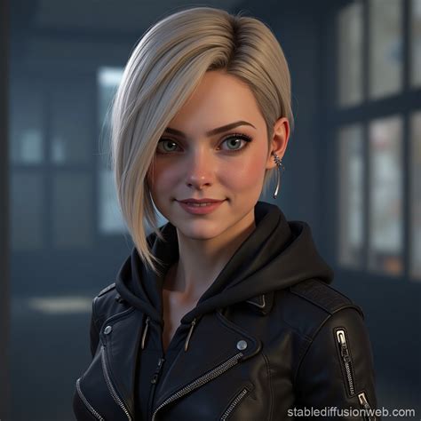 Chloe Character Detroit Become Human | Stable Diffusion Online
