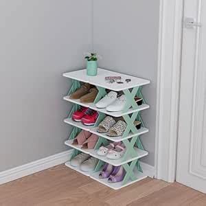 NYALKARAN Multi-Purpose Stackable Shoe Rack Adjustable Slots, Stylish ...