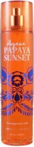 BATH & BODY WORKS Agave Papaya Sunset Body Mist Body Mist - For Women ...