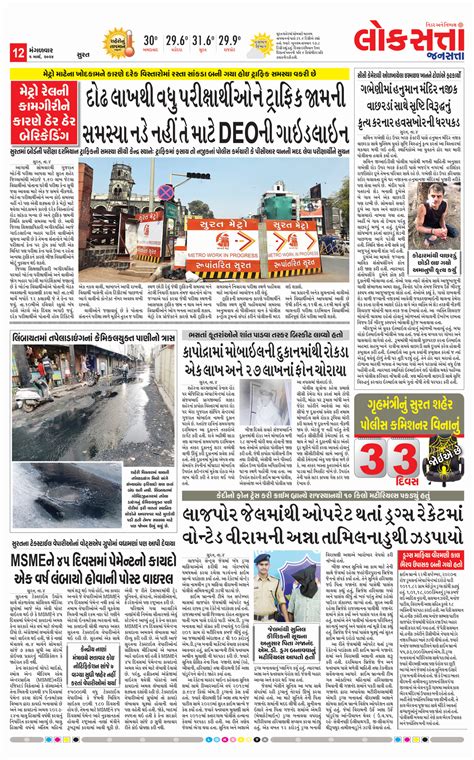 આજનું લોકસત્તા જનસત્તા ઇ પેપર - સુરત તા:-05-03-2024
