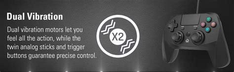 Snakebyte 4S Wired Gamepad Controller with 3m Cable for PS4 and PS3 ...