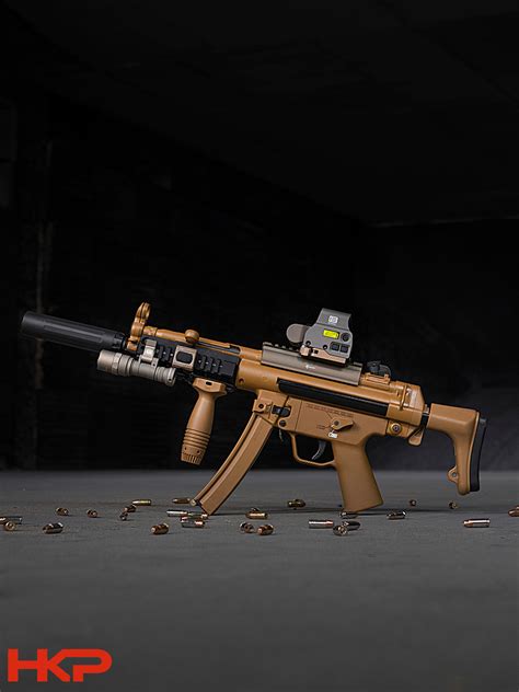 HK MP5, MP5K Optic Mount - 5 5/8" - MLI - Picatinny Rail - RAL8000