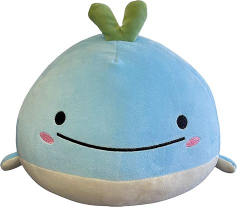 Wally The Whale Blue Squish Plush Pet - Snuggaboos India | Ubuy