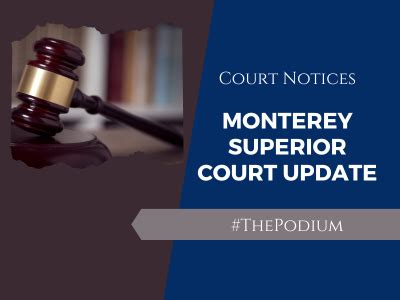 Monterey county superior court