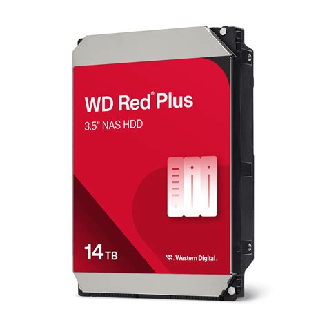14TB WD Red Plus Internal NAS HDD 3.5" | Western Digital