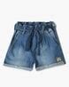 Buy Blue Shorts & 3/4ths for Girls by LITTLE KANGAROOS Online | Ajio.com