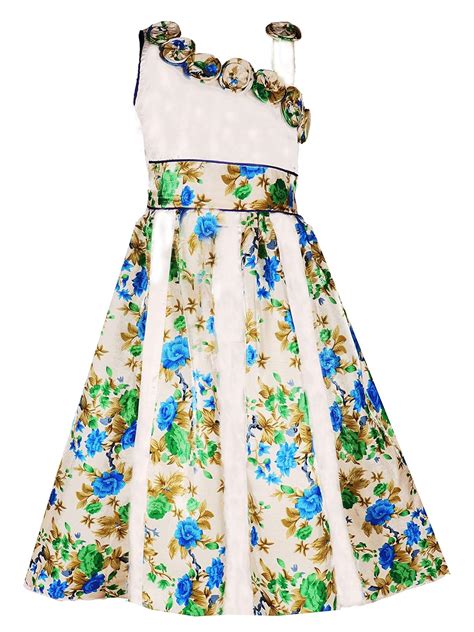 Buy My Lil Princess Kids Baby Girls Frock Dress (Red Satin Stars_22_3-4 ...