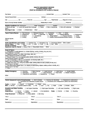 18 Printable Animal Report Template Forms - Fillable Samples in PDF ...