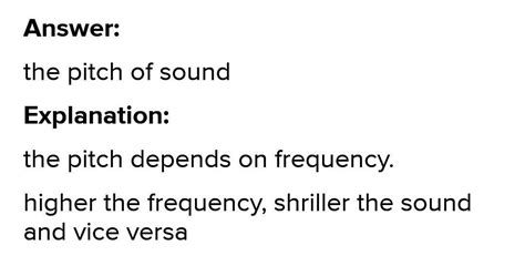 Define the characteristic of a sound that distinguish a shrill sound ...