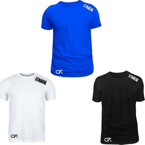 GYMANIAK Quick Drying Shirts Pack Of 3 Active Line