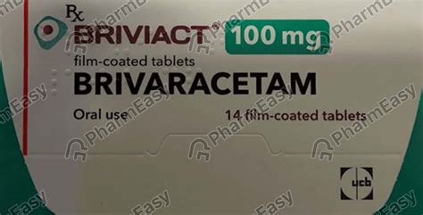 Briviact 100 MG Tablet (14): Uses, Side Effects, Price & Dosage | PharmEasy