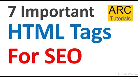 6 HTML Tags To Improve Your SEO And Rank Better - Verbolia
