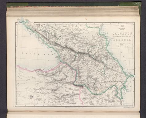 The Caucasus (Circassia, Georgia &c) and Armenia. - David Rumsey Historical Map Collection