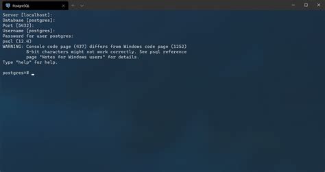 Shell Psql 的图像结果