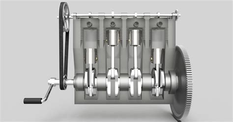 Image result for Inline 4 Engine