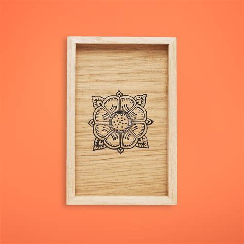 Buy Handmade Pinewood Warli Trays - Set of 3 Online On Zwende