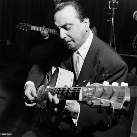 Undated photo of guitarist Django Reinhardt, who together with French ...