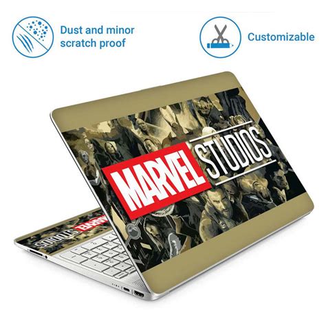 Full Panel Laptop Skin - Marvel Back Figure – SkinsLegend