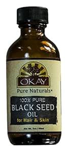 Buy OKAY 100% Pure Black Seed Oil, 2 Ounce Online at Low Prices in ...