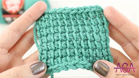 Tutorial Basic Tunisian Crochet 的图像结果