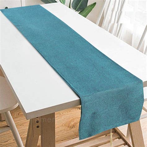 Buy Faburaa Jute Table Linen, Table Runner for Dining Table 8 - 10 ...