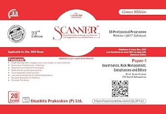 Scanner for Governance Risk Management, Compliances and Ethics (Paper 1 ...