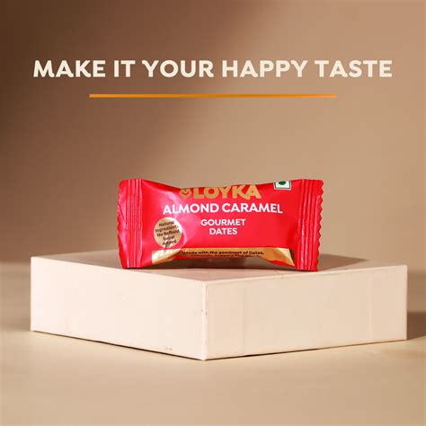 Almond Caramel Gourmet Dates Box 100g – Loyka