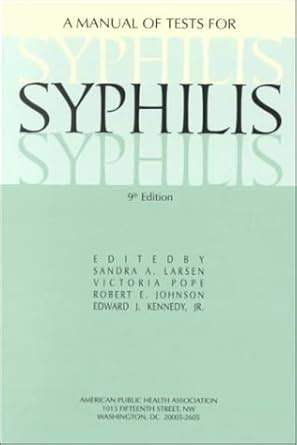 Buy Syphilis: A Manual of Tests and Supplement Book Online at Low ...