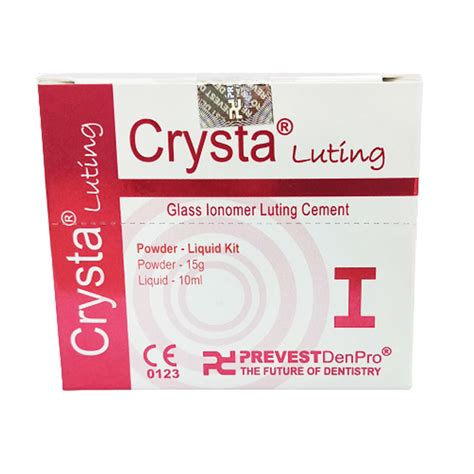 GIC I Crysta Prevest Luting ( Glass Ionomer Dental Luting Cement ...