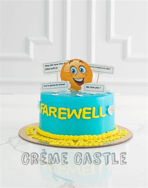 Farewell Cake - Students, Colleague, Teacher | Order Online – Creme Castle