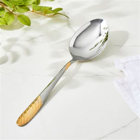 Buy Glister Amara Stainless Steel Serving Spoon from Home Centre at ...