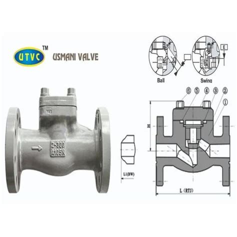 Check Valve - 150 PSI Forged Steel Check Valves Manufacturer from Mumbai