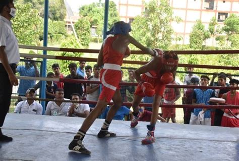 यूथ नेशनल के लिए दिनभर चला मुक्केबाजों का पंज - State level boxing ...
