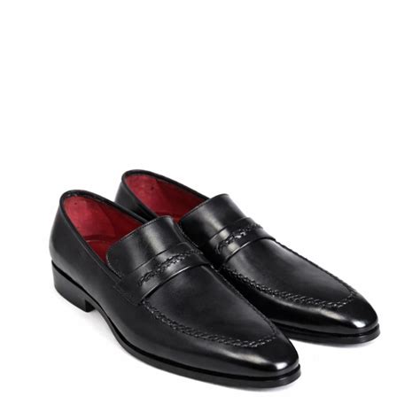 Crest Classic Leather Slip-on Penny Loafers Shoes