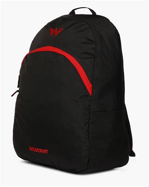 Buy Black Wildcraft Compact Water-Resistant Laptop Backpack | AJIO