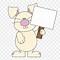 Image result for Cute White Bunny Clip Art