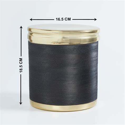 Buy Vitara Metal Decorative Canister from Home Centre at just INR 1299.0