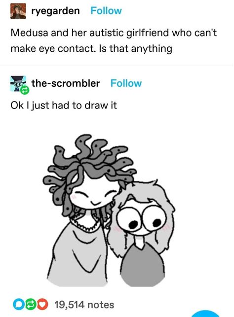 Medusa and her girlfriend : r/wholesomememes