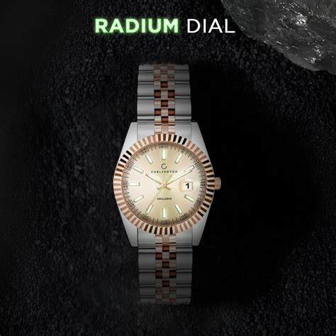 Exclusive 8811 Two Tone Rose Ladies Analog Watch